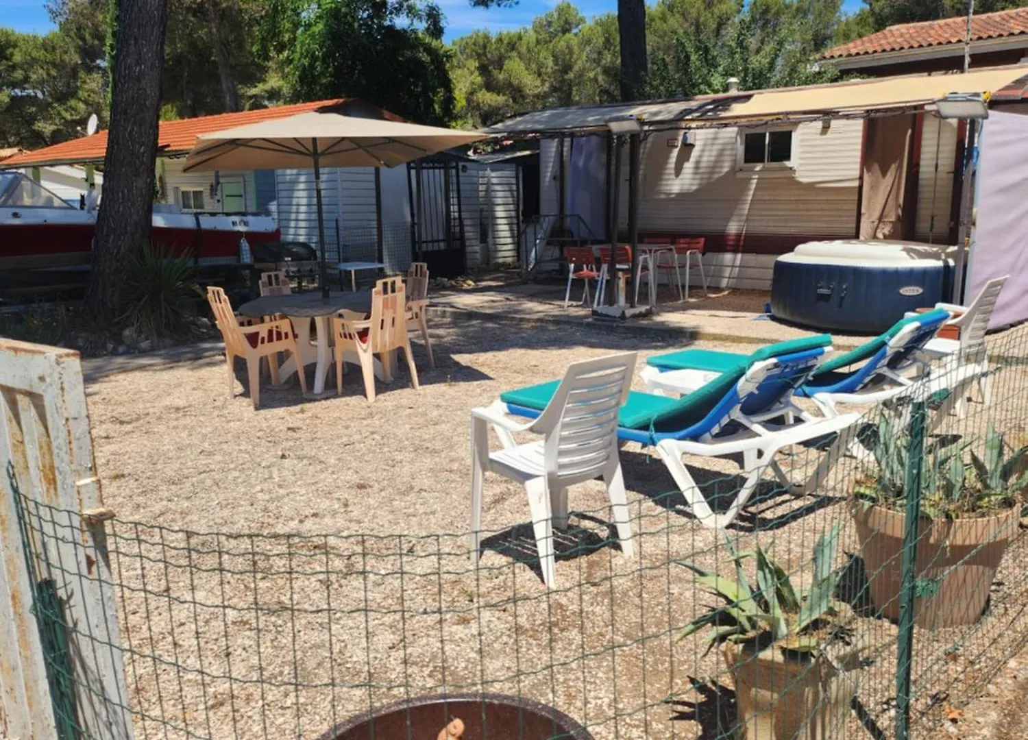 Campsite Mobilhome De Vacance Laouque
